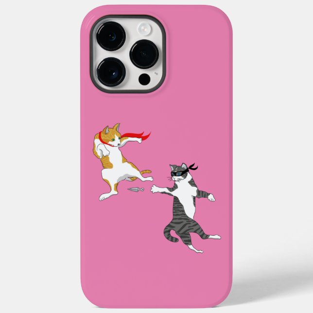 Capas de iphone de Gato de Luta (Verso)