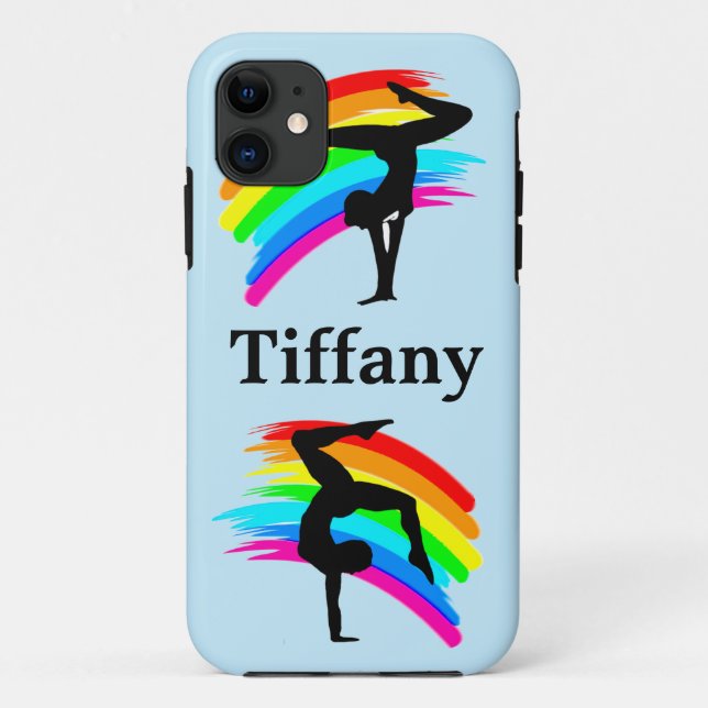 Capas de iphone de ginástica Personalizada do Arco (Verso)