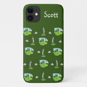 Capas de iphone de golfe
