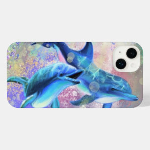 capas de iphone de golfinho casal