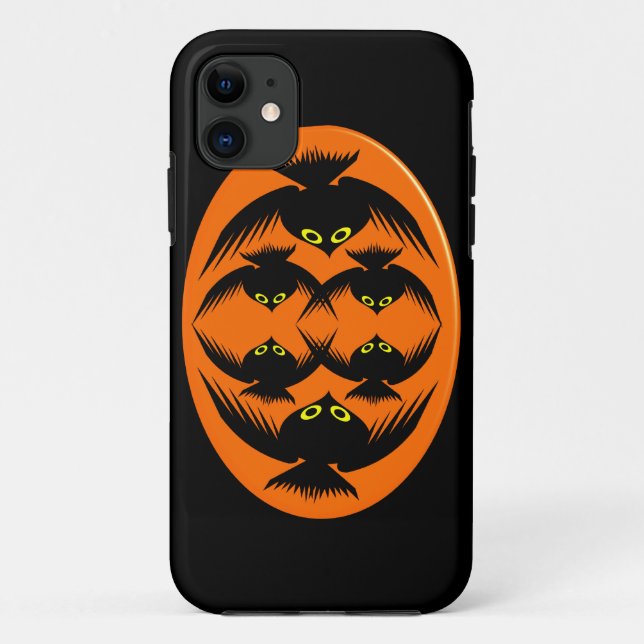 Capas de iphone de Halloween Crows (Verso)