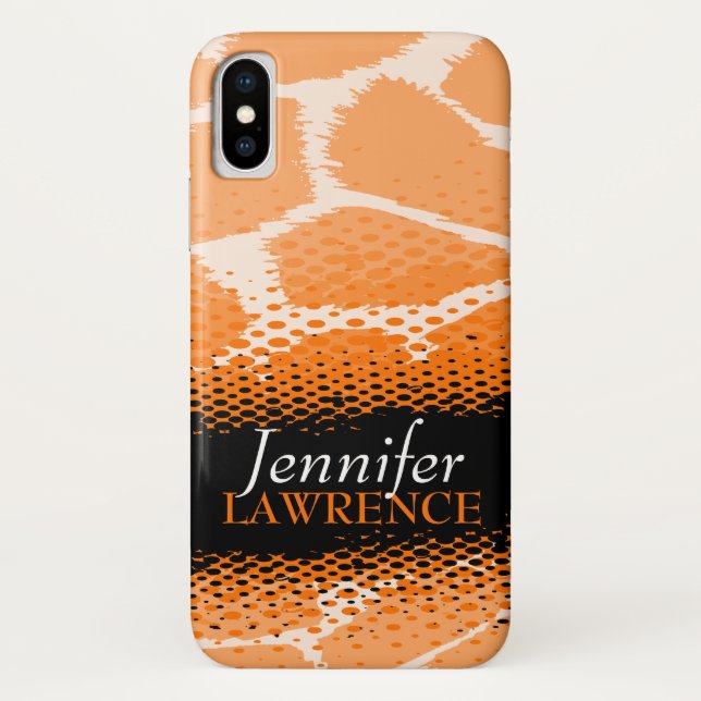 Capas de iphone de impressão gráfica de animais la (Verso)