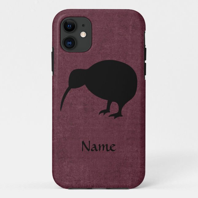 Capas de iphone de Kiwi personalizada (Verso)