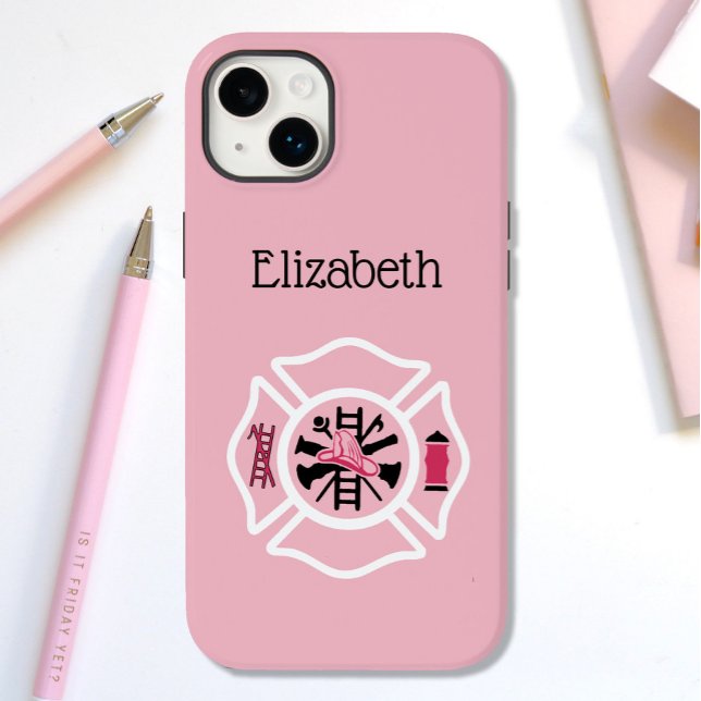 Capas de iphone de Lady Bombeiro Personalizada (Criador carregado)