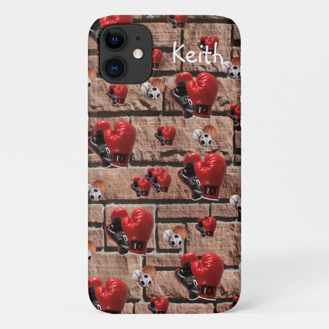 Capas de iphone de Luvas de Boxing (Verso)