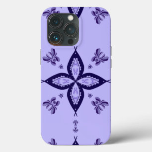 Capas de iphone de maçã com design de flor