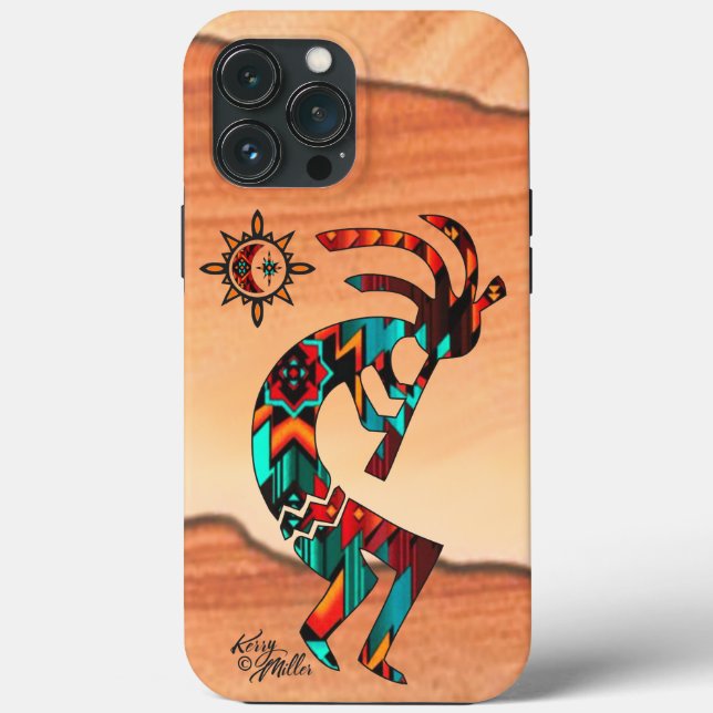 Capas de iphone de Maiúsculas- de Kokopelli no Sud (Verso)
