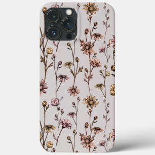 Capas de iphone de margarida desenhada por tinta