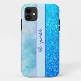 Capas de iphone de mármore azul