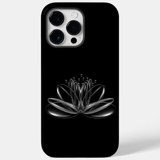 Capas de iphone de Mate de Flor de Lótus (Verso)