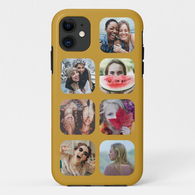 capas de iphone de Modelo ao quadrado de 7 fotos D (Verso)