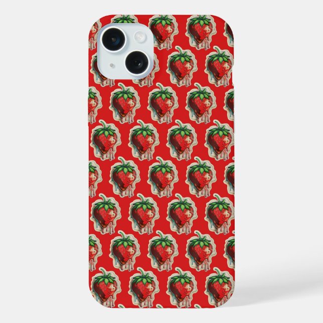 Capas de iphone De Morango (Verso)