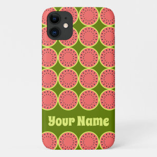 Capas de iphone de múltiplos nomes rosa com melanc