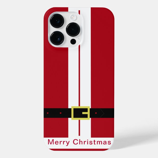 Capas de iphone de Natal com Papais noeis engraçad (Verso)