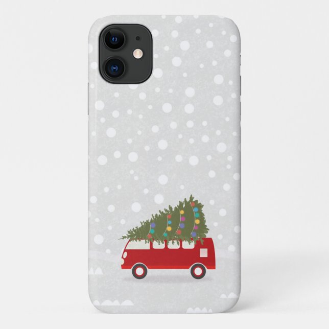 Capas de iphone de Natal de Férias (Verso)