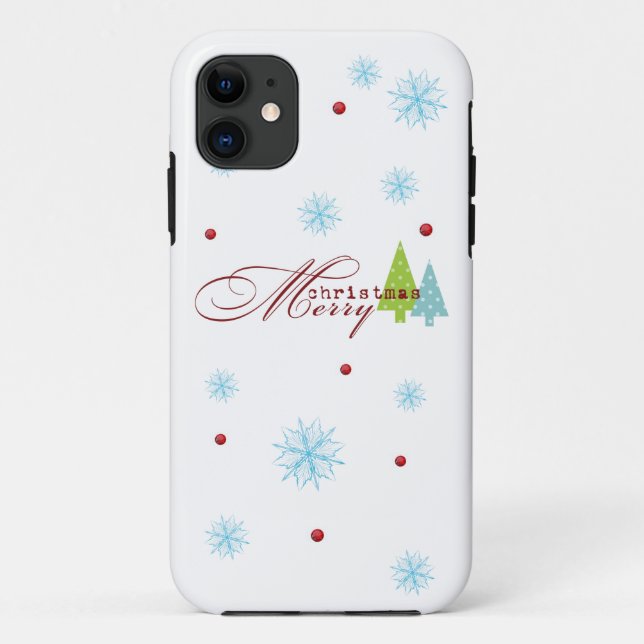 Capas de iphone de Natal do Designer (Verso)