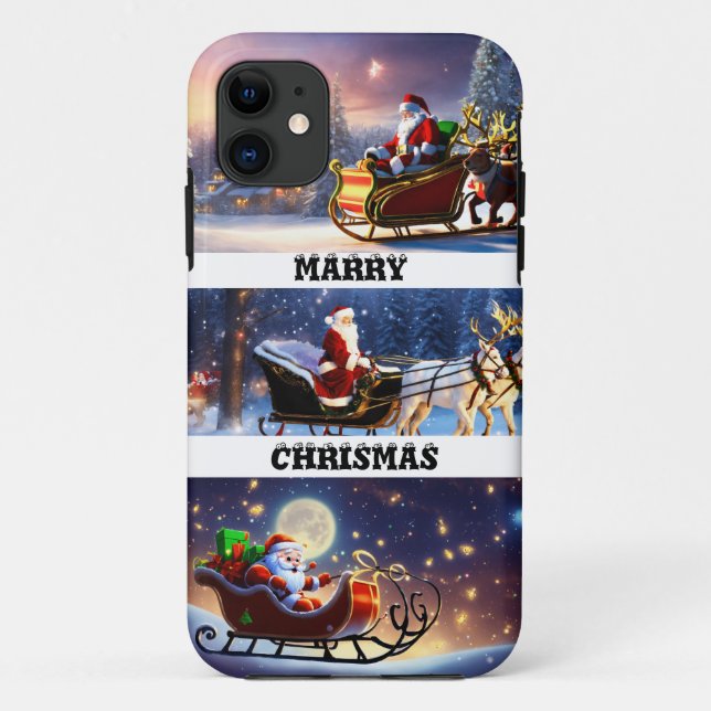 Capas de iphone de Natal Festivo (Verso)