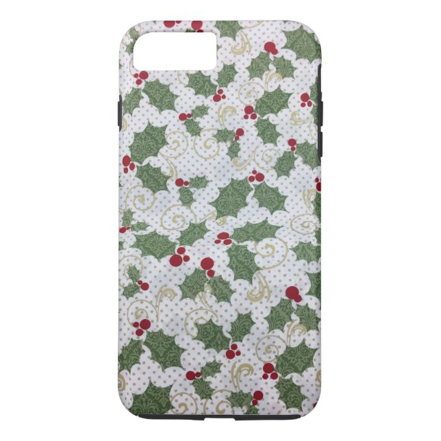 Capas de iphone de Natal Holly (Verso)