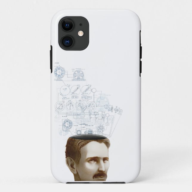 Capas de iphone de Nikola Tesla (Verso)
