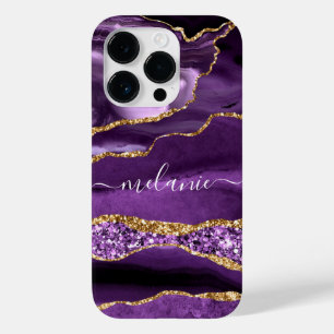 Capas de iphone de Nome Personalizado da Glitter D