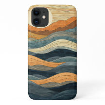 Capas de iphone de Ondas Elegante