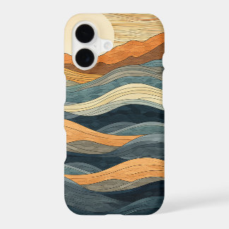 Capas de iphone de Ondas Elegante