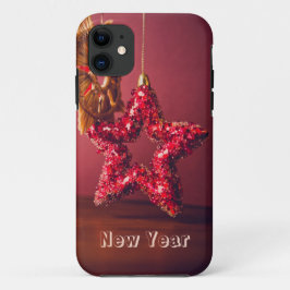 Capas de iphone de Ornamento da Estrela Vermelha