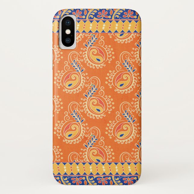 Capas de iphone de padrões indianos (Verso)