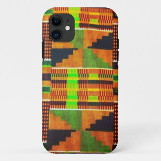 Capas de iphone de pano da lama de Kente