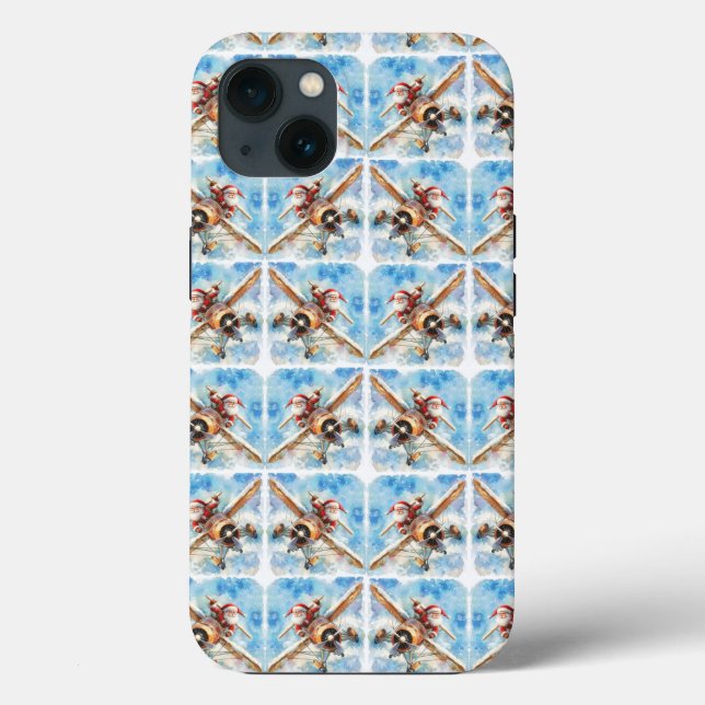 Capas de iphone de Papais noeis voadoras (Verso)