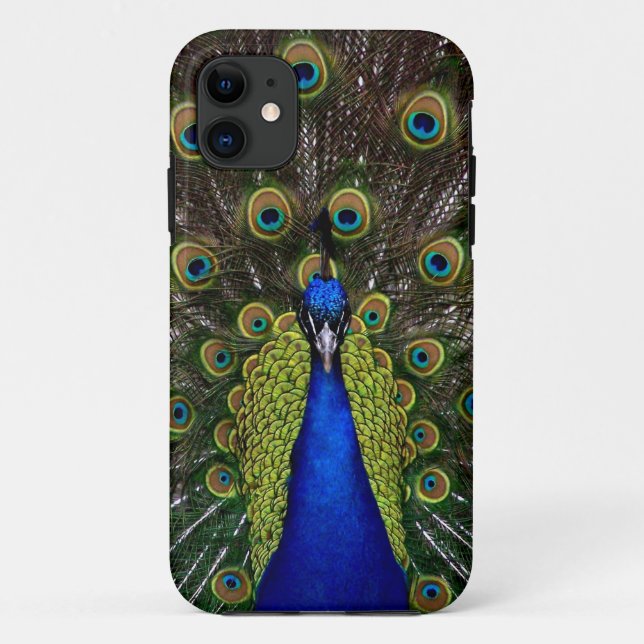 Capas de iphone de Peacock Ortod (Verso)