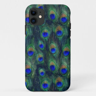 capas de iphone de penas de pavão