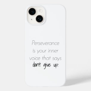 Capas de iphone de perseverança