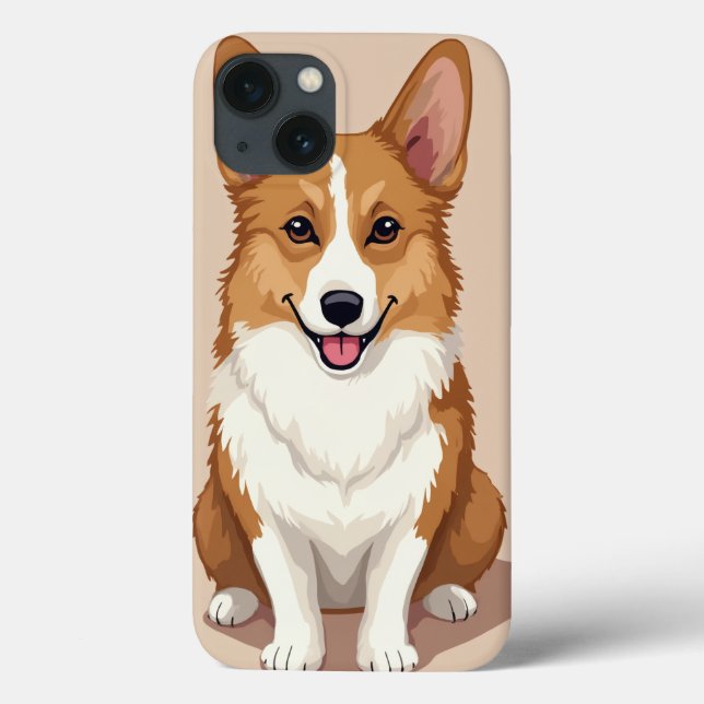 Capas de iphone de personagem Welsh Corgi (Verso)