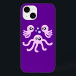Capas de iphone de polvos<br><div class="desc">Esta capa de telefone de polvo kawaii é tão doce e fofinha, soprando bolhas em um mar roxo! Ele até trouxe dois de seus amigos para se juntar à festa! Esta capas de iphone de polvos fofa é o presente perfeito para amantes da arte fofa e ilustrações, fãs de polvos,...</div>