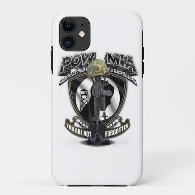 Capas de iphone de POW/MIA (Verso)