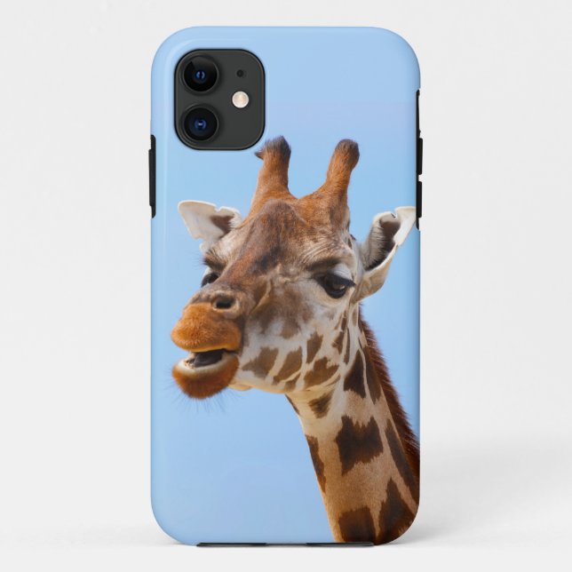 Capas de iphone de Retrato Giraffe (Verso)
