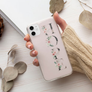 Capas de iphone de Rosas de Aquarela Esperança