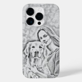 Capas de iphone de sobrevoo do Cão de Drawin Moder