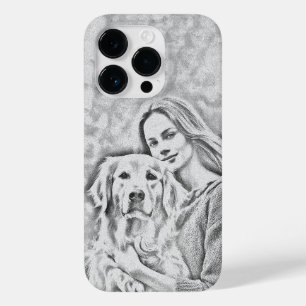 Capas de iphone de sobrevoo do Cão de Drawin Moder