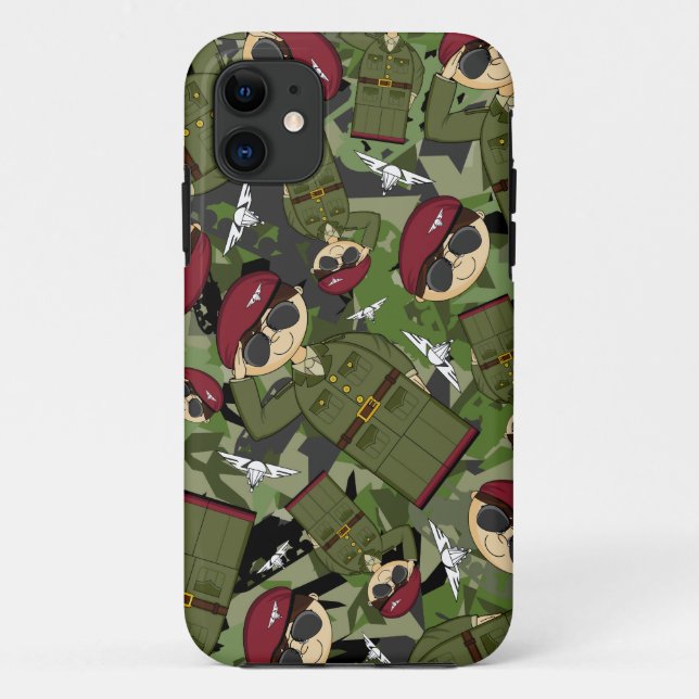 capas de iphone de Soldados do Exército Britânico (Verso)