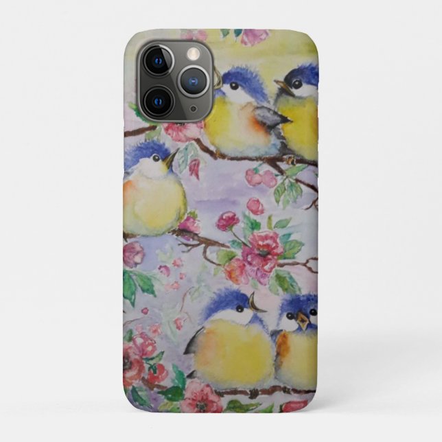 Capas de iphone de Sparrows em Cute (Verso)