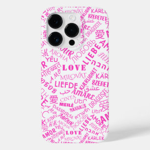 Capas de iphone de Texto de Amor Multilangual - Es