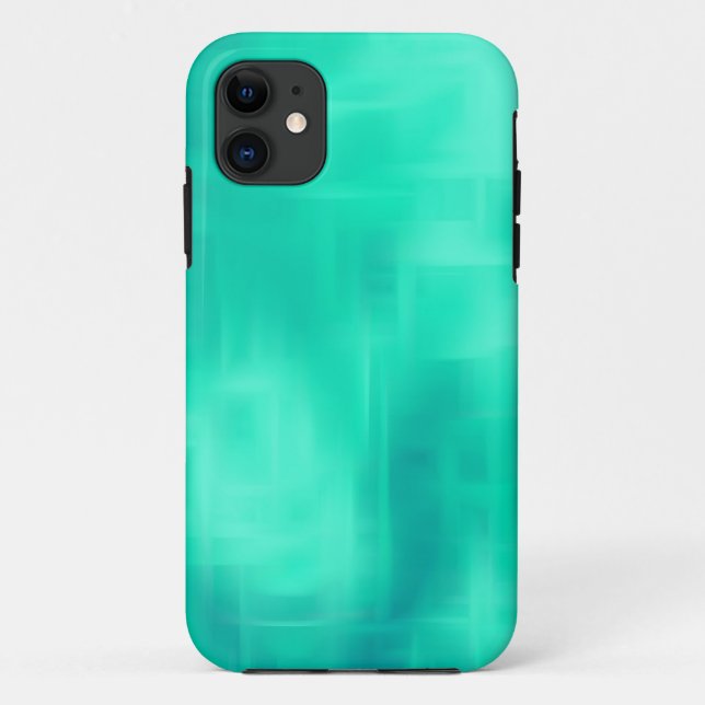 Capas de iphone de Textura Aqua (Verso)