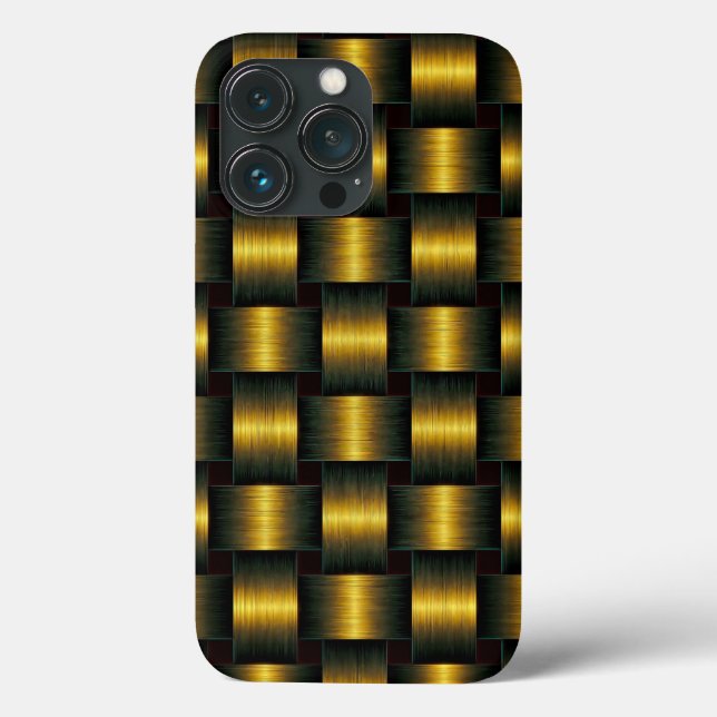 capas de iphone de trava Dourada (Verso)