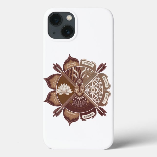 Capas de iphone de Unidade Multicultural - Fusão C (Verso)