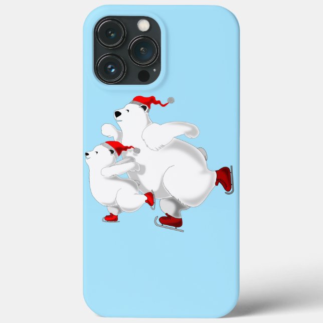 Capas de iphone de Ursos de Natal (Verso)