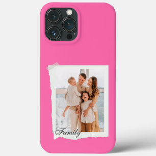 capas de iphone de Vintage rosa moderna personaliz
