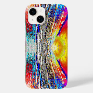 Capas de iphone design de praia por ondas gráficas