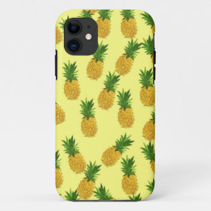 Capas de iphone do abacaxi do tema da fruta